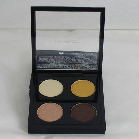MAC Eye Shadow X 4 Devilishly Dark Boxed - Picture 2 of 3
